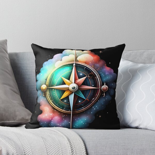 Item preview, Cosmic Explorer - Nebula cloud and Starry compass designed and sold by Wandermom.