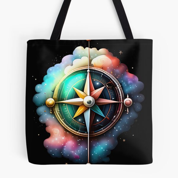 Item preview, Cosmic Explorer - Nebula cloud and Starry compass designed and sold by Wandermom.