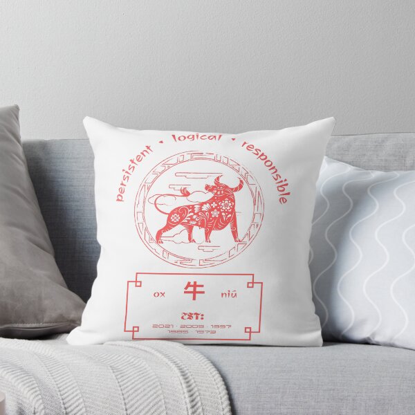 Item preview, Chinese zodiac year of the ox tshirt designed and sold by faux-prophet.