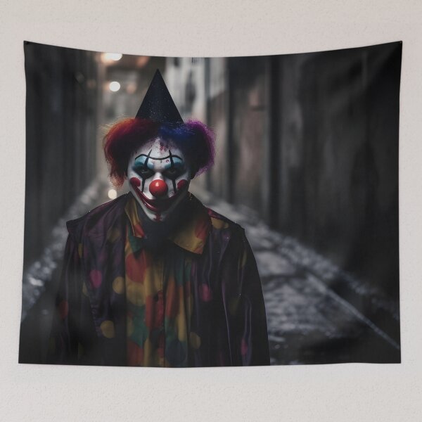 Item preview, HALLOWEEN  Evil Clown II designed and sold by RedHandedOD.