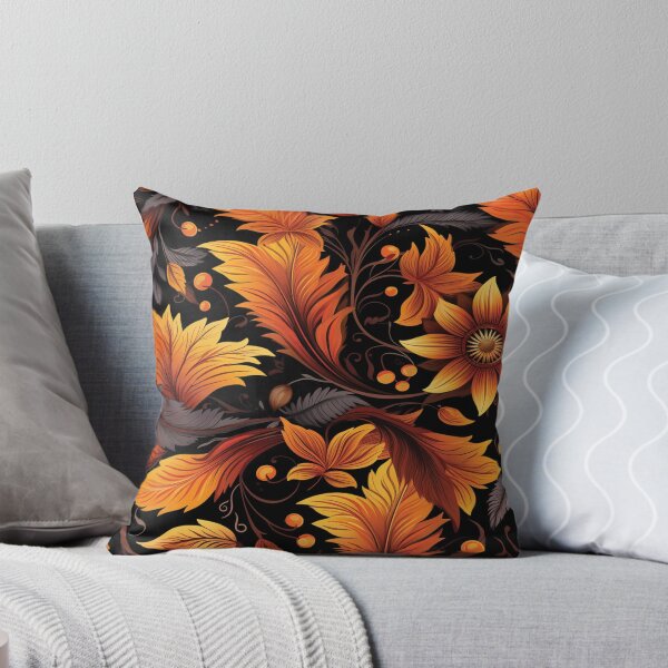 Artikelvorschau, Herbstfarben - Designmuster entworfen und verkauft von Smiling Collie Designs.