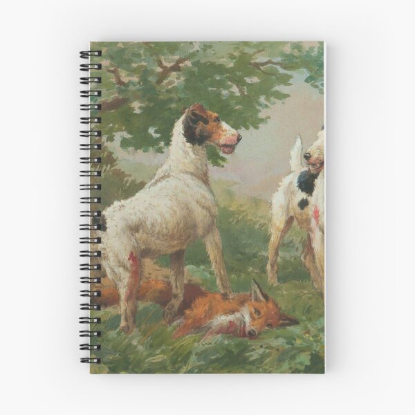 Item preview, Georges Louis Charles Busson's "the Wire-haired Fox Terrier" designed and sold by will-o-wares.