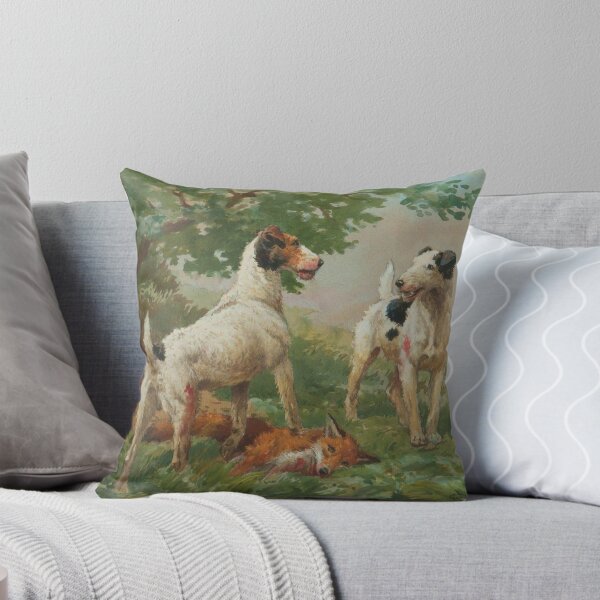 Item preview, Georges Louis Charles Busson's "the Wire-haired Fox Terrier" designed and sold by will-o-wares.