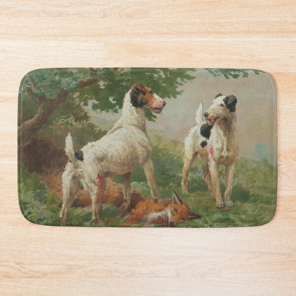 Item preview, Georges Louis Charles Busson's "the Wire-haired Fox Terrier" designed and sold by will-o-wares.
