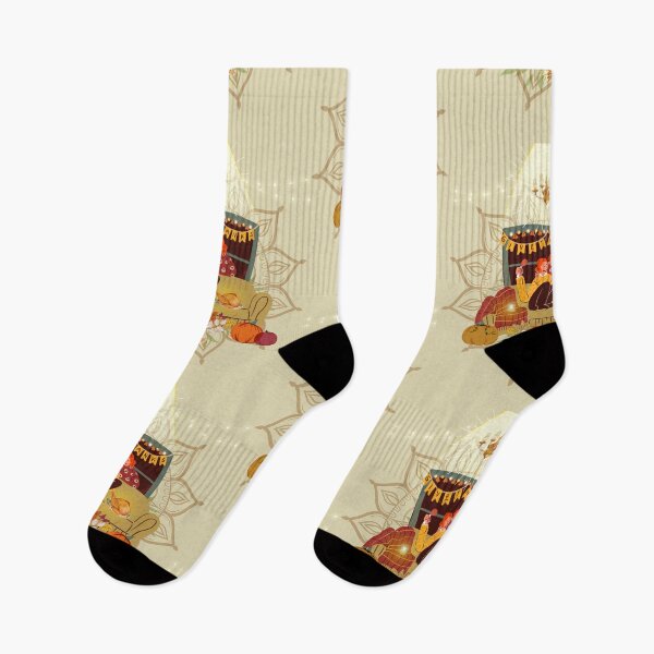 Item preview, Thanksgiving Dinner with lesbian couple, orange colors designed and sold by ariverde.