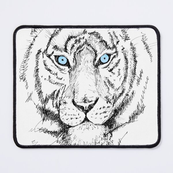 Item preview, snow tiger designed and sold by lapetiteart.