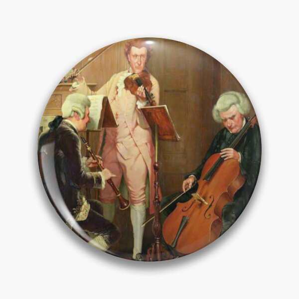 Item preview, The Lost Chord byStephen Samuel Lewin clarinet violin cello painting music student teacher gift designed and sold by ElegantTeaTime.