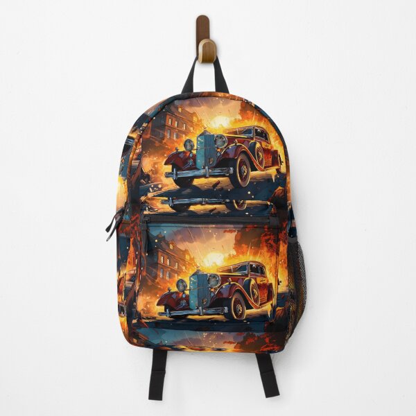 Item preview, Classic car in the style of glamour and elegance designed and sold by AI-Only Creations.