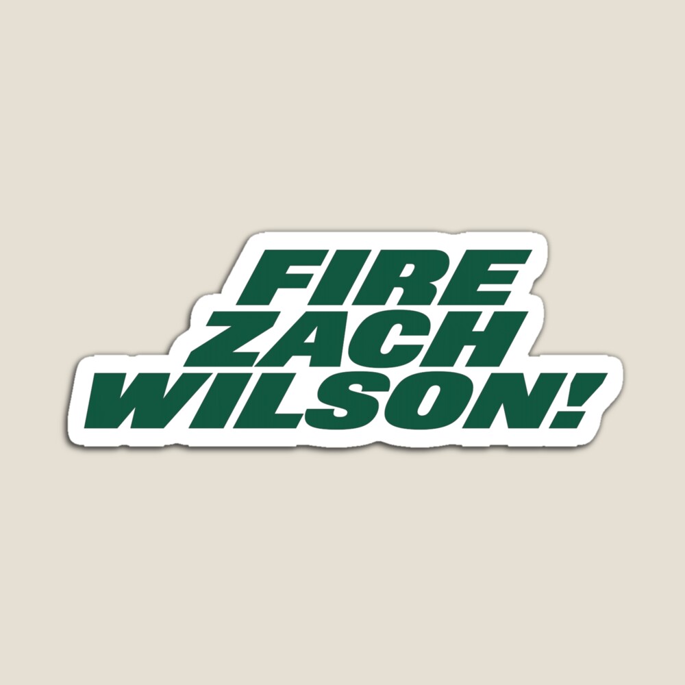 Zach Wilson Jets Sticker for Sale by Redbubbl31