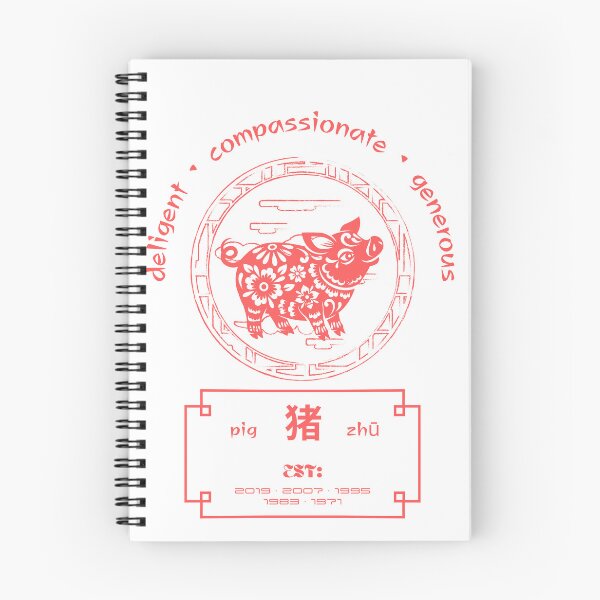 Item preview, Chinese zodiac year of the pig t-shirt designed and sold by faux-prophet.
