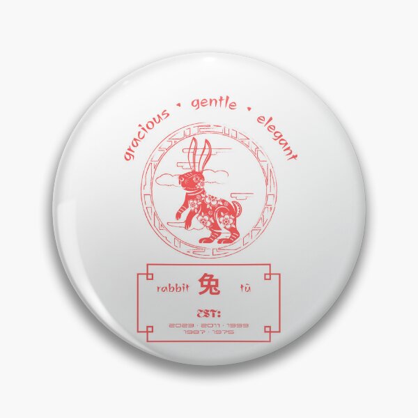 Item preview, Chinese zodiac year of the rabbit t-shirt designed and sold by faux-prophet.