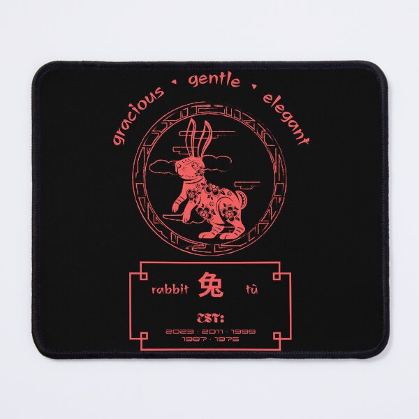 Item preview, Chinese zodiac year of the rabbit t-shirt designed and sold by faux-prophet.