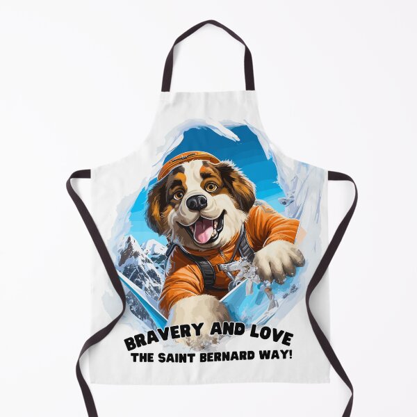 Item preview, Mountain Skiing Saint Bernard T-Shirt designed and sold by Moisky Art.