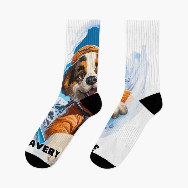 Item preview, Mountain Skiing Saint Bernard T-Shirt designed and sold by Moisky Art.
