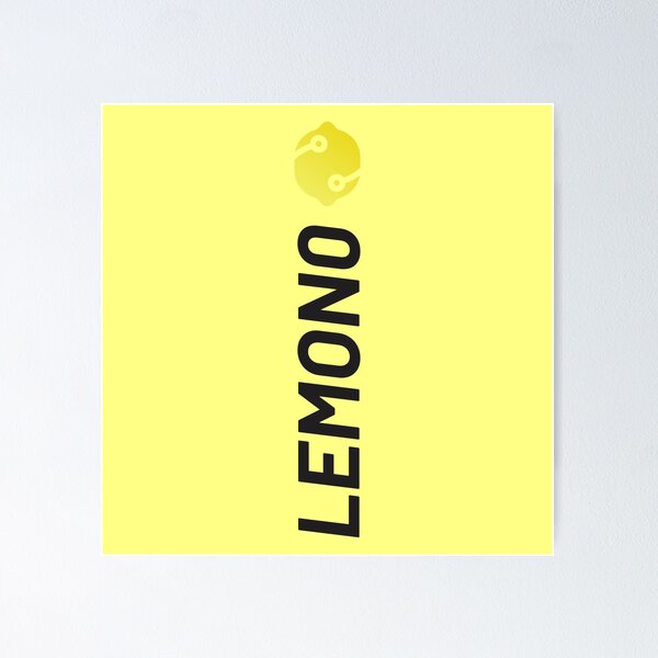 Item preview, Lemono Basic Logo Vertical designed and sold by The-Vault.