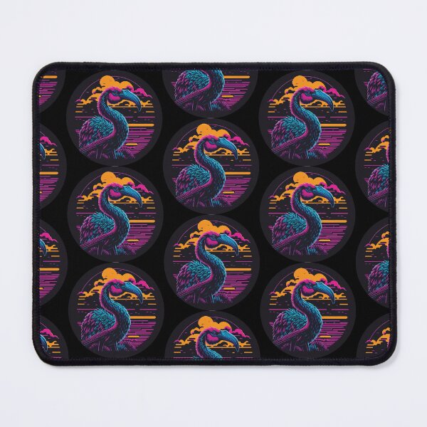 Item preview, Retro Neon Pink Flamingo designed and sold by Getup-clothing.
