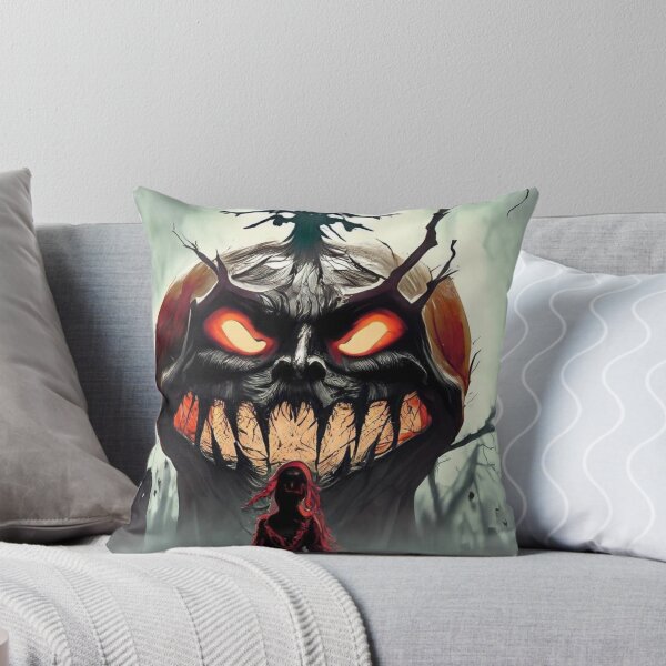 Item preview, Evil crazy halloween pumpkin designed and sold by SweetDonatoo.