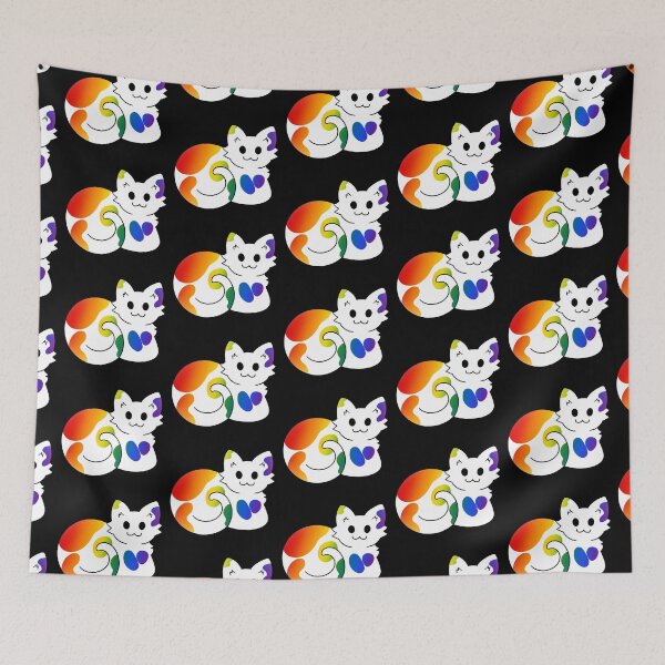 Item preview, Rainbow Pride Kitty designed and sold by LordCactopus.