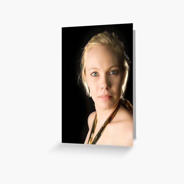 A cropped Brooke. Greeting Card