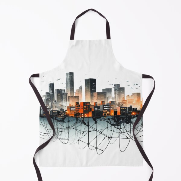 Item preview, Electricity in the city designed and sold by VECTORVAULT_.