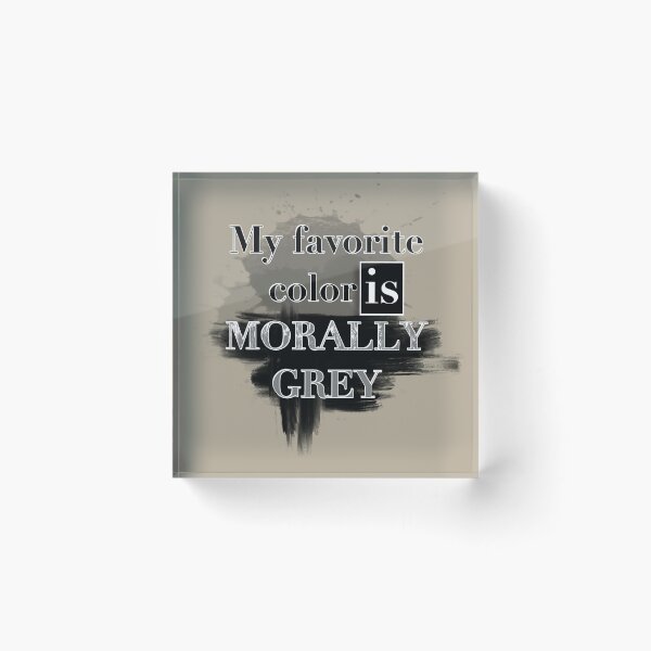 Item preview, Morally grey designed and sold by HeArtTattoo.