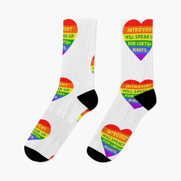 Artikelvorschau, Introvertierte werden sich für LGBTQ+-Rechte einsetzen entworfen und verkauft von Rachel the Artist .