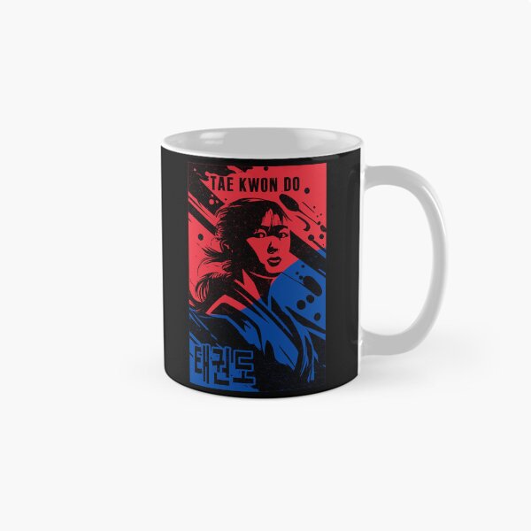 Item preview, TAE KWON DO Girl Red Blue Black designed and sold by SteadyRolling.