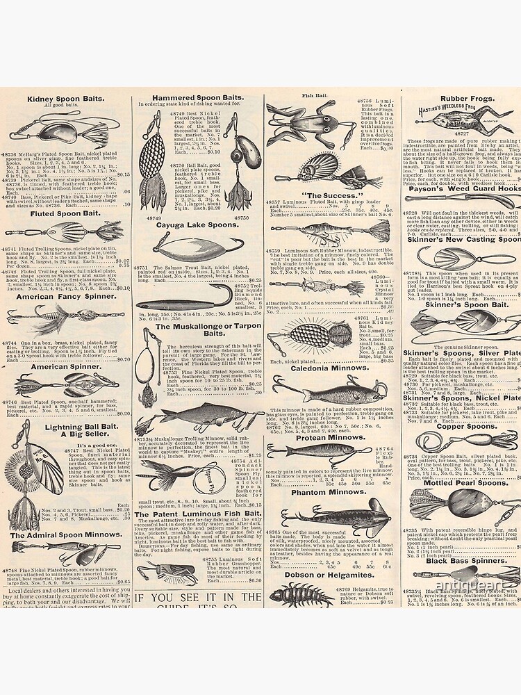 Vintage Fishing Lures IV Tote Bag