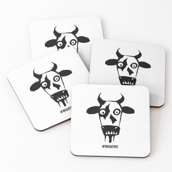 Item preview, Halloween crazy cow designed and sold by filigreedigital.