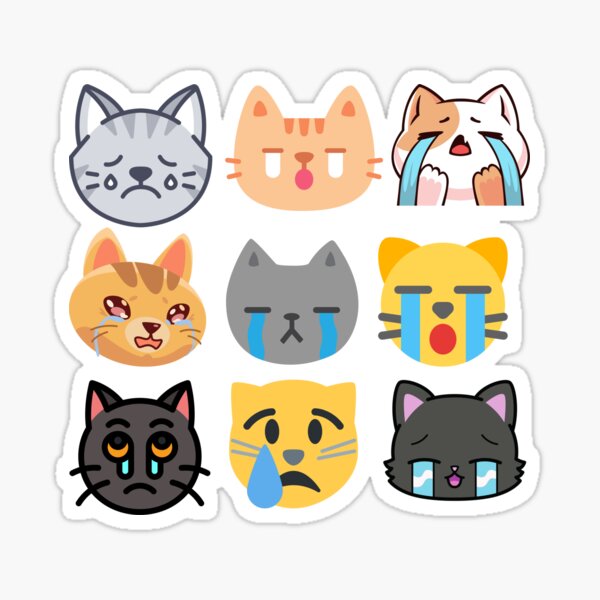 😿 Sad Cat - Royalty-Free GIF - Animated Sticker - Free PNG - Animated Icon