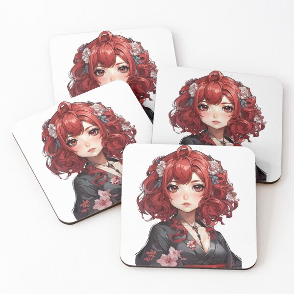 Item preview, Pelirroja anime modelo antiguo a designed and sold by Wear-Tee.