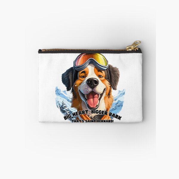 Item preview, Saint Bernard Snow Trailblazer: Mountain Ski Tee designed and sold by Moisky Art.