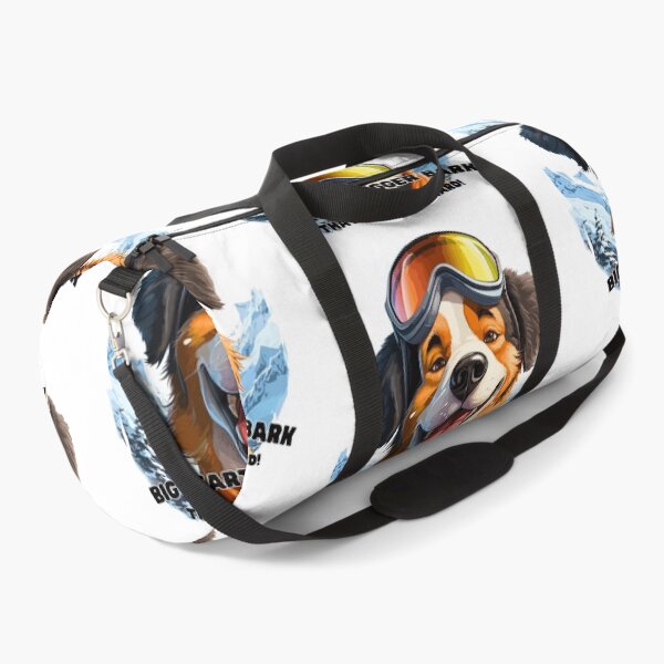 Item preview, Saint Bernard Snow Trailblazer: Mountain Ski Tee designed and sold by Moisky Art.