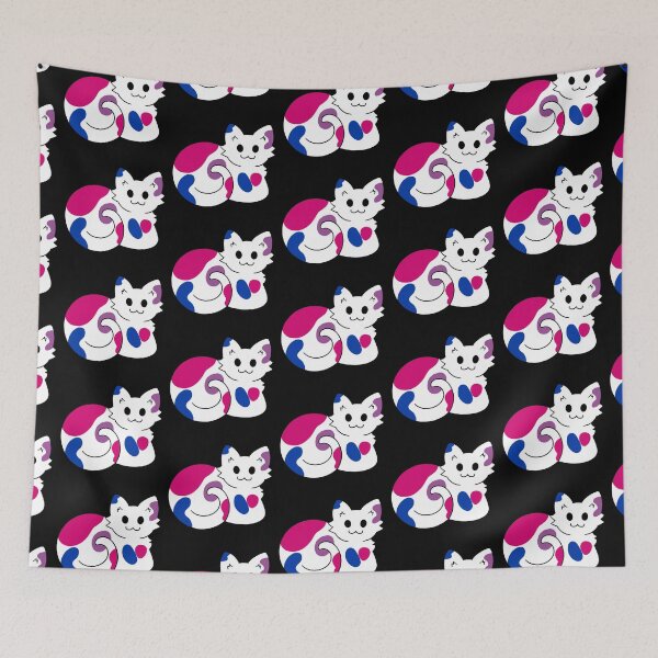 Item preview, Bi Pride Kitty designed and sold by LordCactopus.