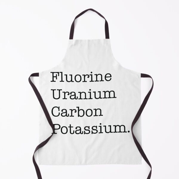 Item preview, Fluorine, Uranium, Carbon And Potassium designed and sold by ScienceCorner.