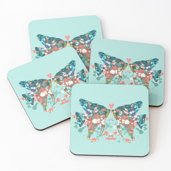 Item preview, Abstract Angelfish Paint Splatter Love Arty Design designed and sold by ginaisarty.