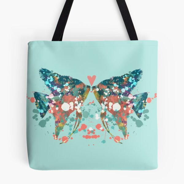 Item preview, Abstract Angelfish Paint Splatter Love Arty Design designed and sold by ginaisarty.