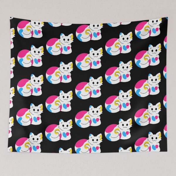 Item preview, Pan Pride Kitty designed and sold by LordCactopus.