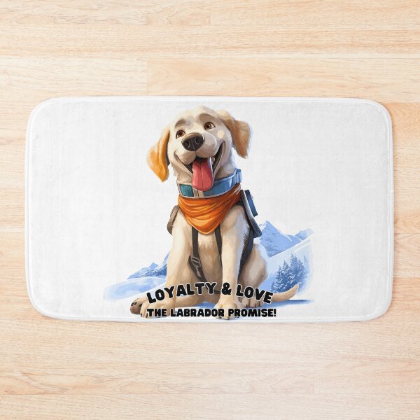 Item preview, Labrador's Winter Frolic: Alpine Ski Delight Tee designed and sold by Moisky Art.