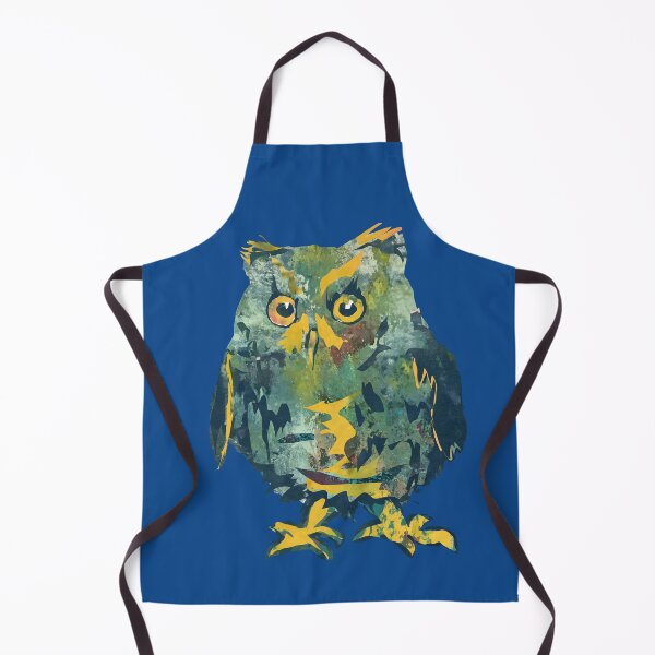 Item preview, High Alert Fluffy Hyper-vigilant Owl  designed and sold by ginaisarty.