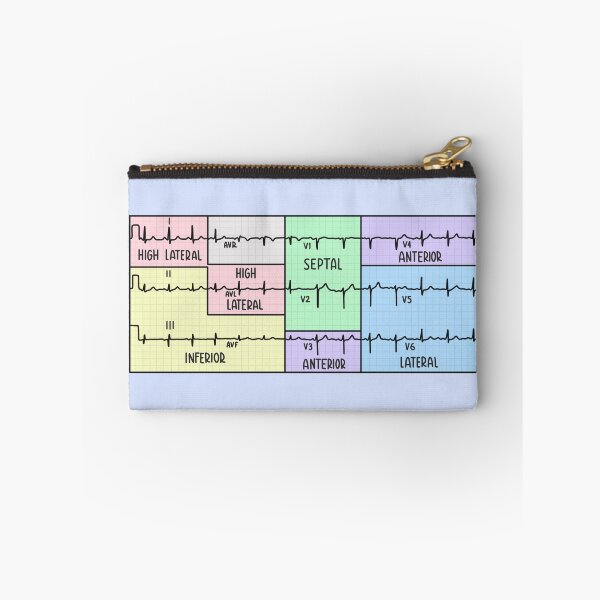 Item preview, Hand Drawn 12 Lead Electrocardiogram (ECG) Pastel designed and sold by SofiaSava01.