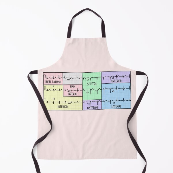 Item preview, Hand Drawn 12 Lead Electrocardiogram (ECG) Pastel designed and sold by SofiaSava01.