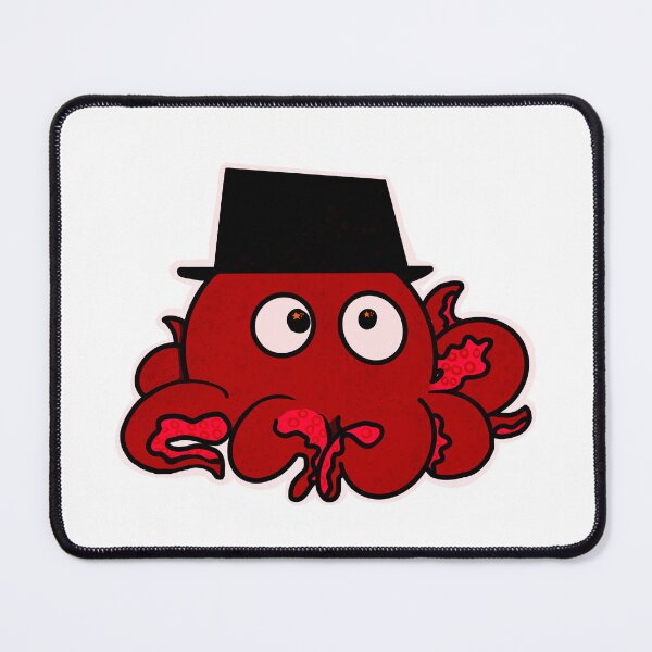 Item preview, fancy octopus designed and sold by smolbirbshop.