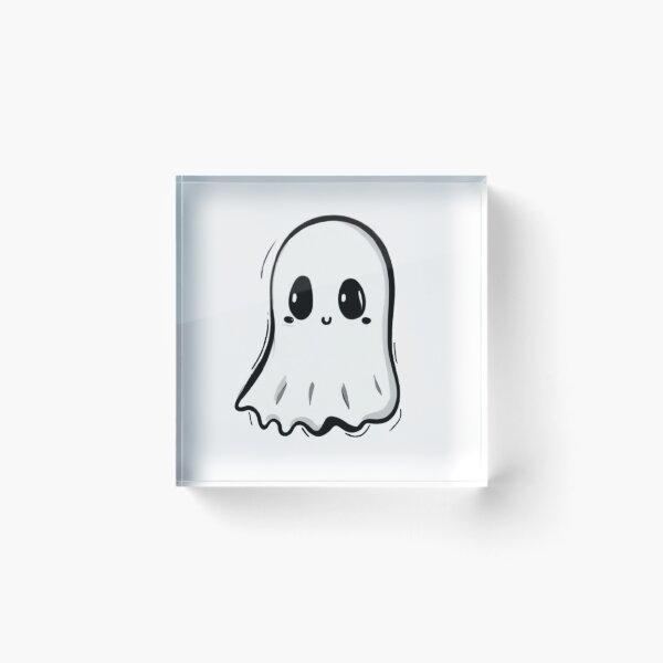 Item preview, Cute Ghost, Sketch drawing designed and sold by GALAXY RACERS.
