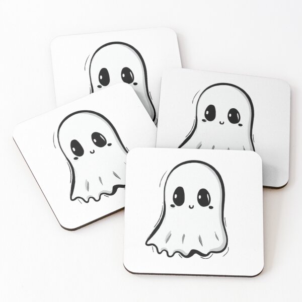 Item preview, Cute Ghost, Sketch drawing designed and sold by GALAXY RACERS.