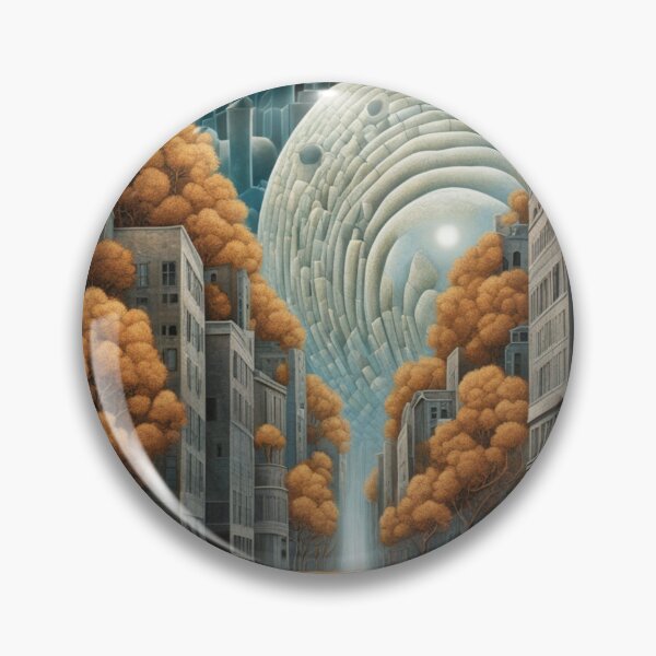 Item preview, Moonlight Autumn Leaves and Trees  in the City designed and sold by DigiDesignArt.
