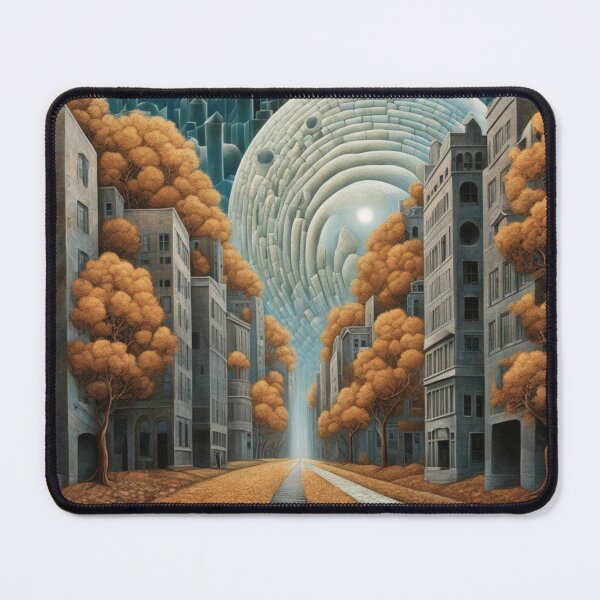 Item preview, Moonlight Autumn Leaves and Trees in the City designed and sold by DigiDesignArt.