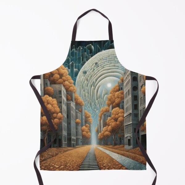 Item preview, Moonlight Autumn Leaves and Trees in the City designed and sold by DigiDesignArt.