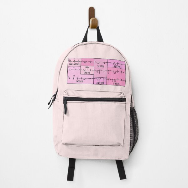 Item preview, Hand Drawn Electrocardiogram (ECG) Pink designed and sold by SofiaSava01.