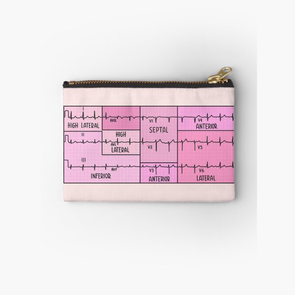 Item preview, Hand Drawn Electrocardiogram (ECG) Pink designed and sold by SofiaSava01.
